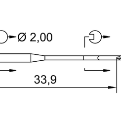 Игла 438 LL (1x100)