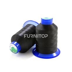 Нитки Филтекс 60 - 150D/3, 1800 м, черные