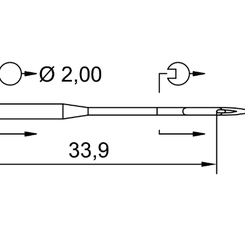 Игла 438 LR (1x100)