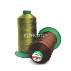 Нитки для кожи, обуви Титан № 60E, 60 текс, ПЭ, 3000 м, черные, Ariadna