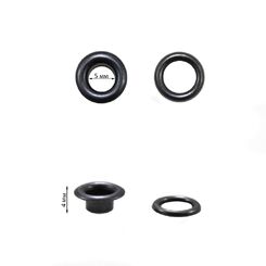 SDO266.003 Люверс 5 мм, оксид