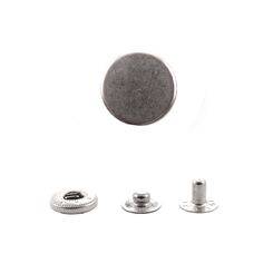 SSQB0080+SS486 Кнопка пружинный контакт 12,5 мм, никель