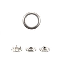 HPSB7.5mm Кнопка сорочечная  7,5 мм (1шт. из 4 частей) никель