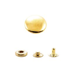 HPPN-0002 Кнопка пружинный контакт 10 мм, золото
