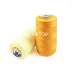 Нитки штапельные Унитекс № 40/3, 44 текс, ПЭ, 5000 м, цветные