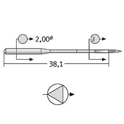Игла 134-35 D (1х10)