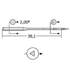 Игла 134-35 SD1 (1x10)