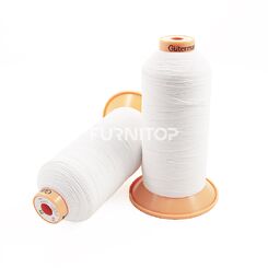 Нитки эластичные для сборок Эластик № 25, 130 текс, ПЭ/ПУ, 1000 м, белые, Gütermann