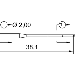 Игла 134-35 P (1x100)