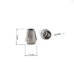 64 Наконечник 11,5х15мм, пластмассовый 