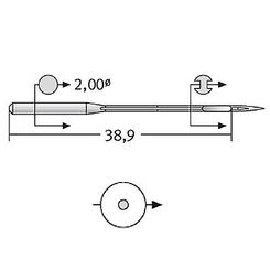 Игла UY 128 GAS (1x10)