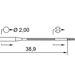Игла 470 KA (1x100)