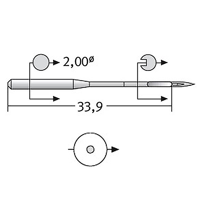 Иглы для пошива одежды